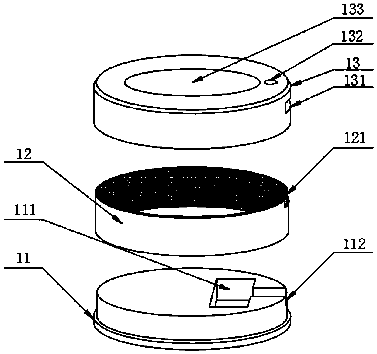 Intelligent household automatic cleaning sweeping robot,