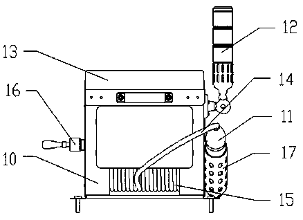 Signal conversion shaft and superfill monitoring device for cast-in-situ piles using the signal conversion shaft