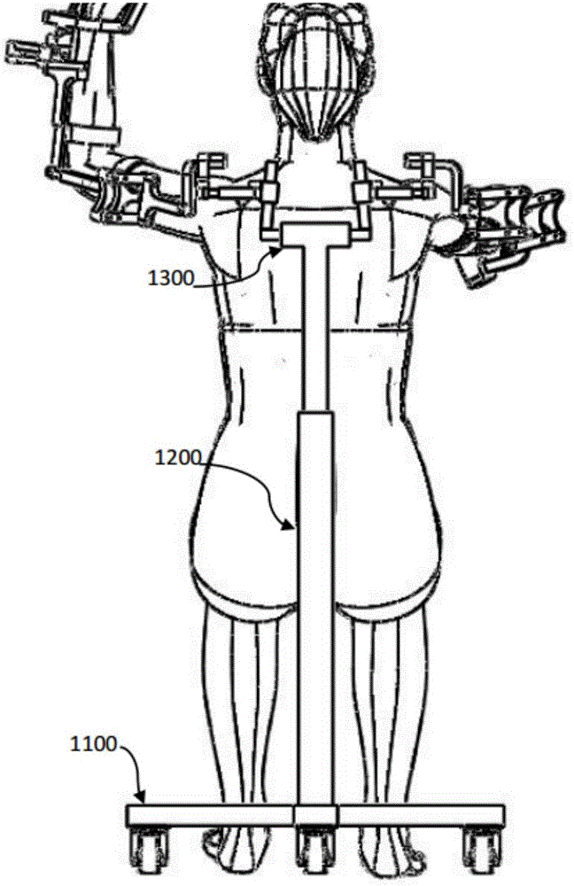 Exoskeletal rehabilitation robot for upper limbs