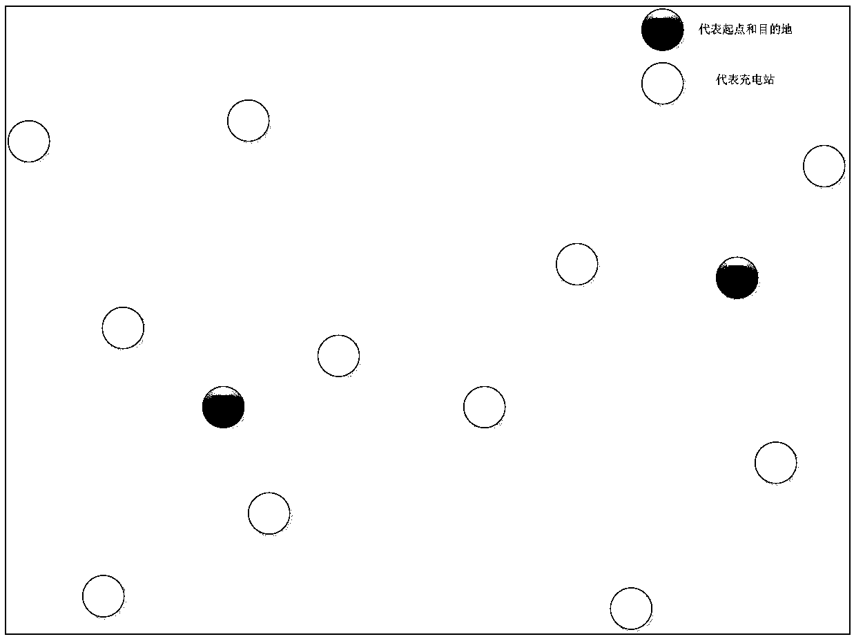 Long-distance travelling charging planning method for electric vehicle in intelligent traffic