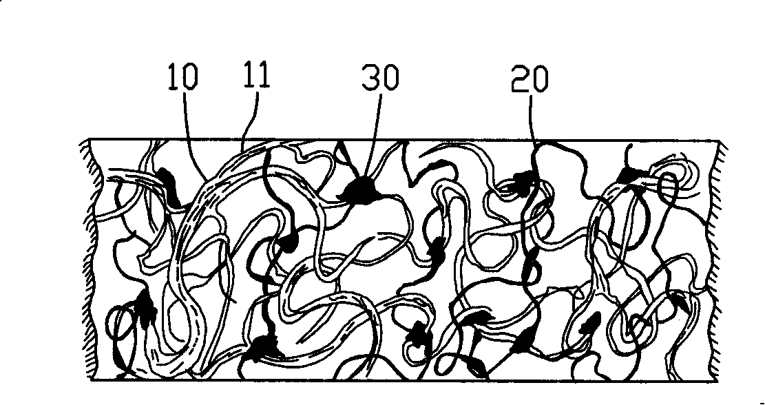 Spun laced fabric and processing method thereof