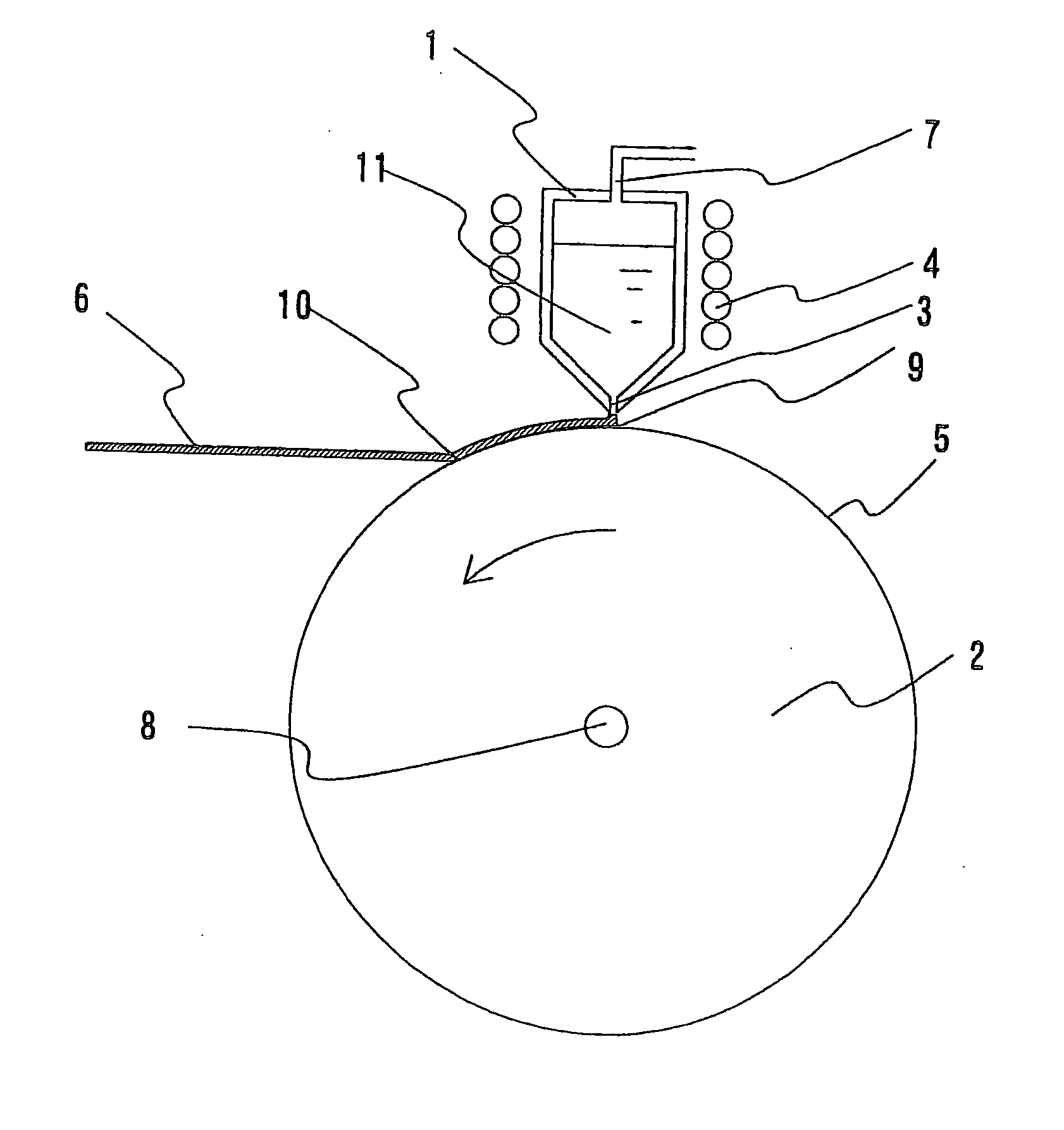 Hydrogen separation membrane and process for producing the same