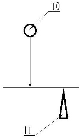 A laser portable mwd angle difference ruler and its application method