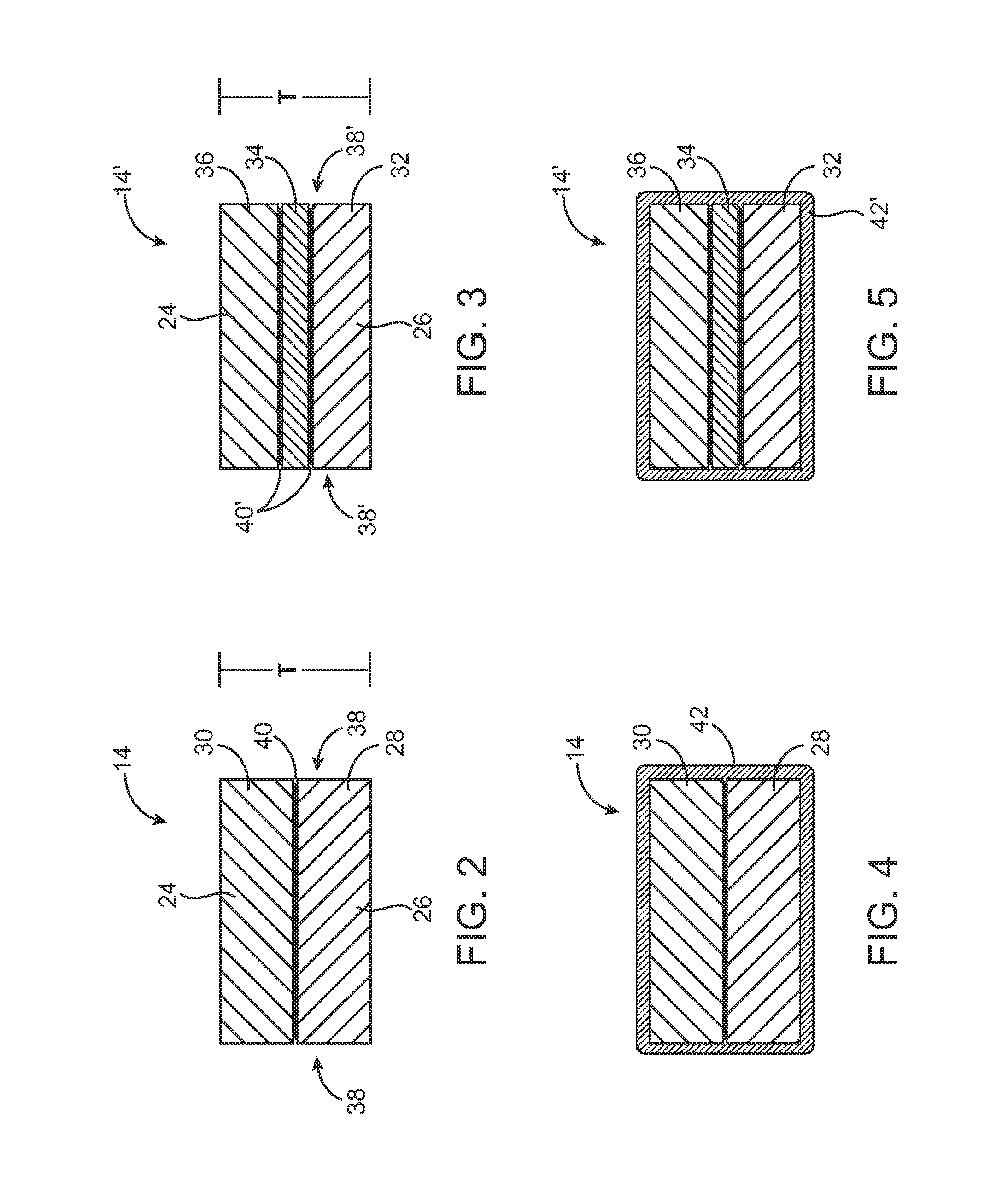 Laminated Implantable Medical Device Having a Metallic Coating