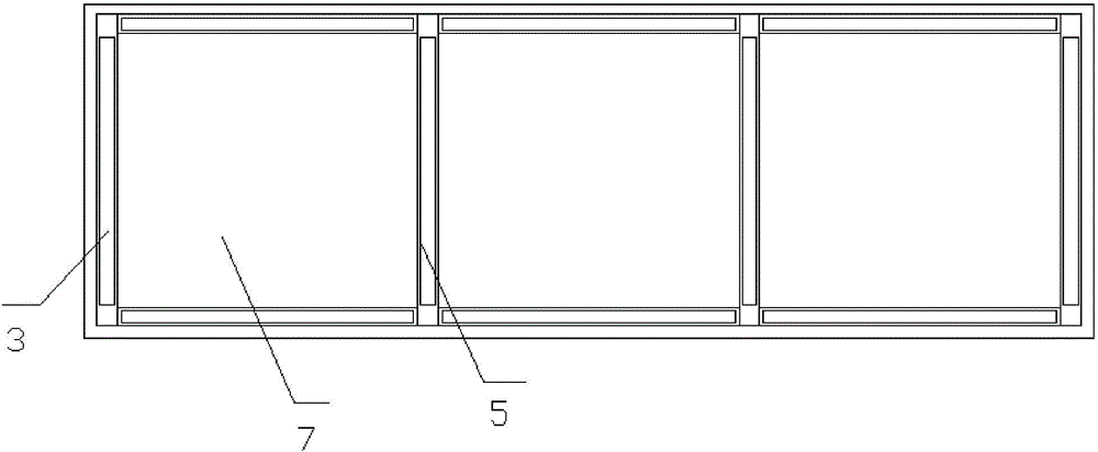 Road isolation greening tank and manufacturing method thereof