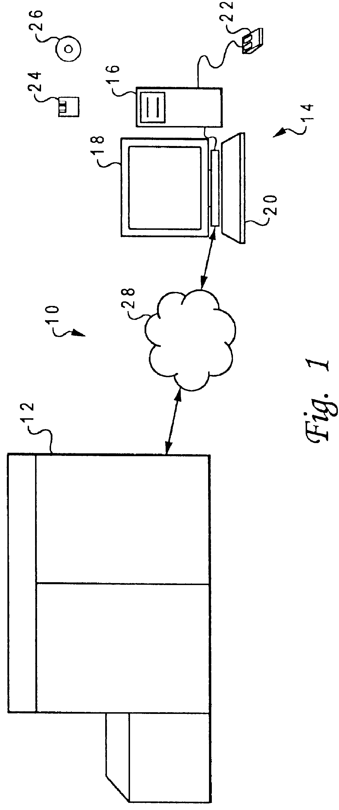 Method and system for specifying format parameters of a variable data area within a presentation document