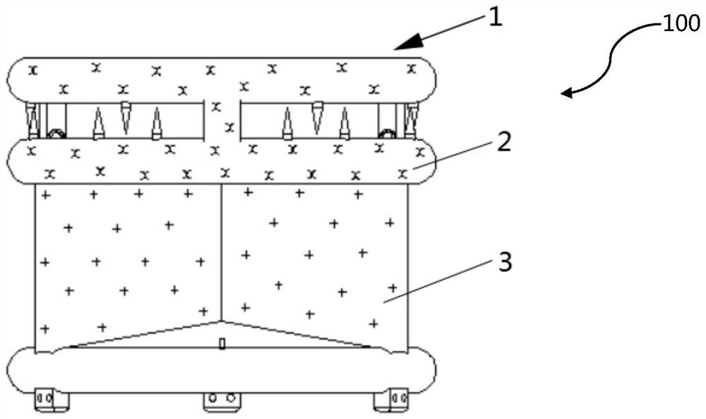 Valve stent and interventional prosthetic heart valve