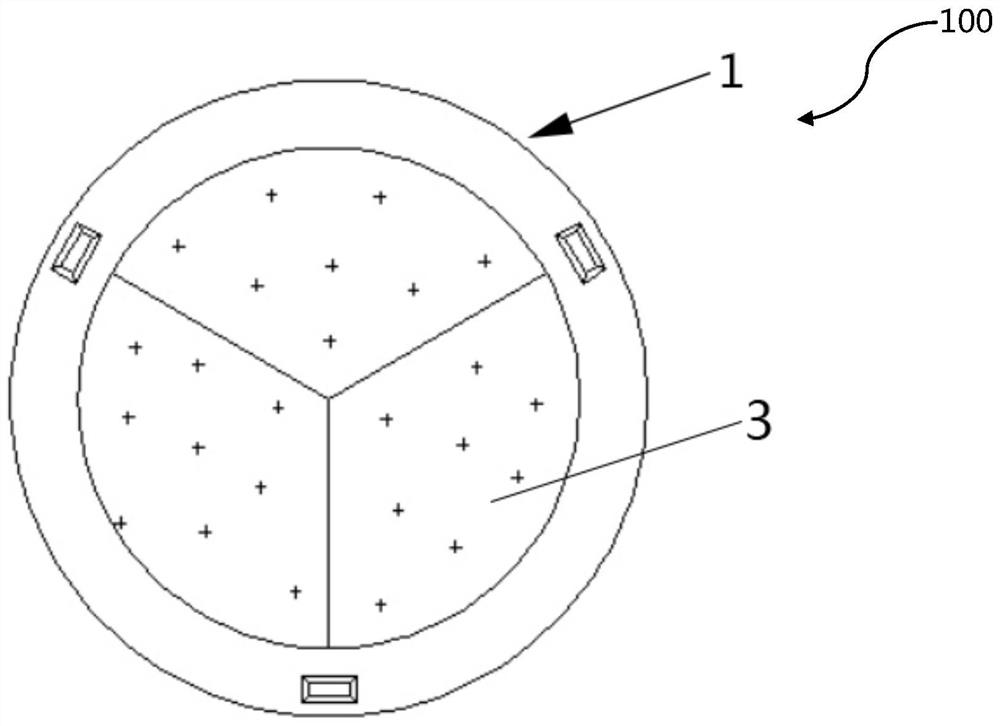 Valve stent and interventional prosthetic heart valve