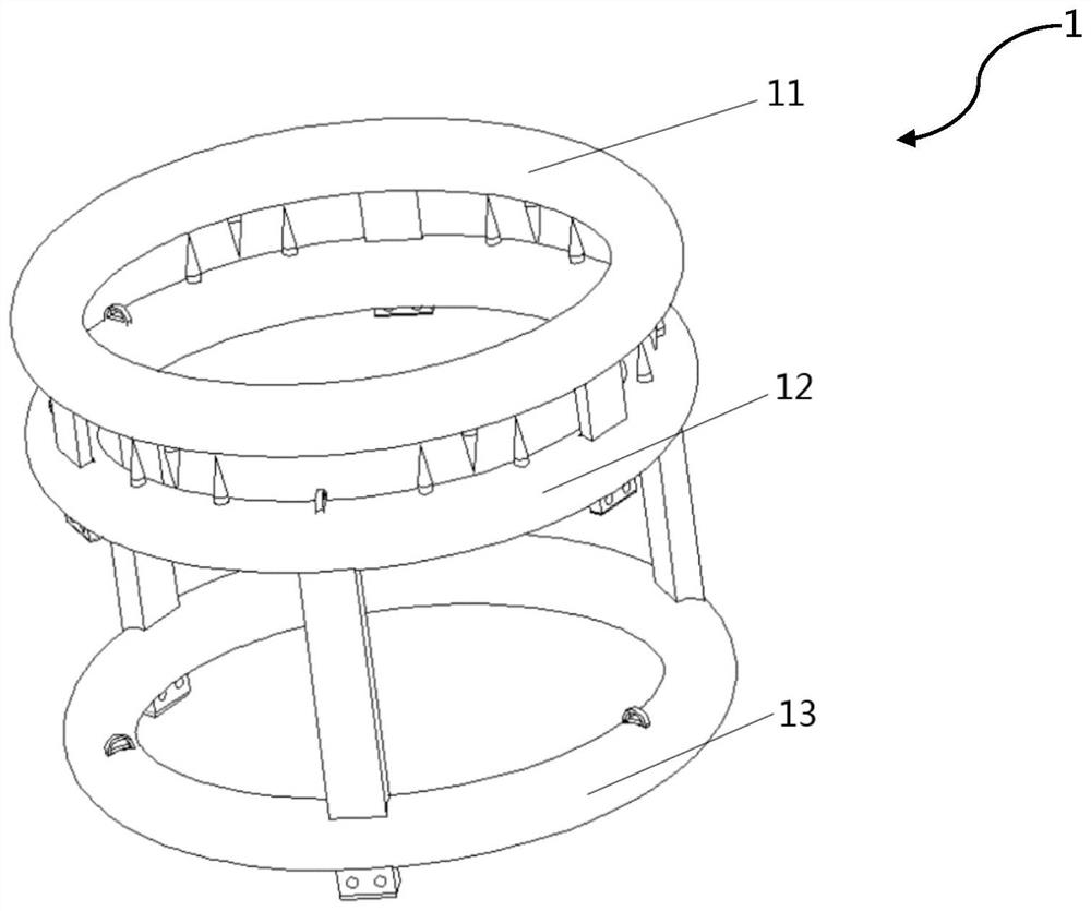 Valve stent and interventional prosthetic heart valve