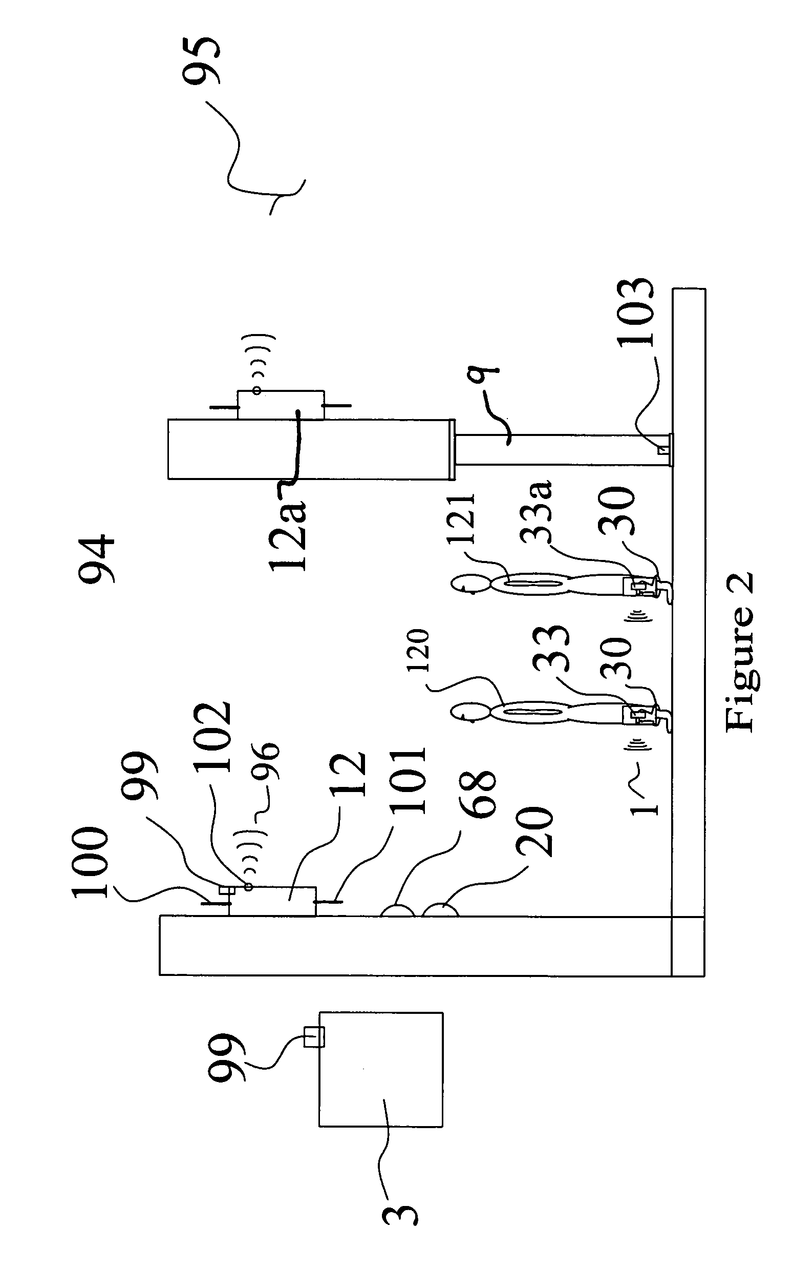 Computer interface system for tracking of radio frequency identification tags