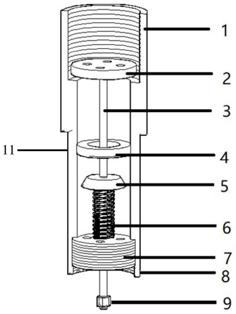 Blowout prevention device and method for oil well