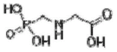 Mixed herbicide containing glyphosate