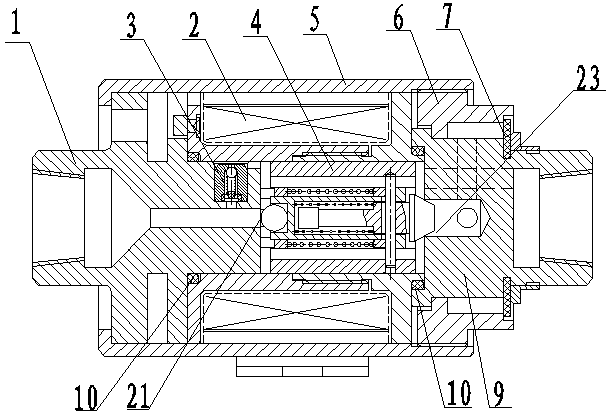 Air pressure anti-lock braking system (ABS) regulating valve