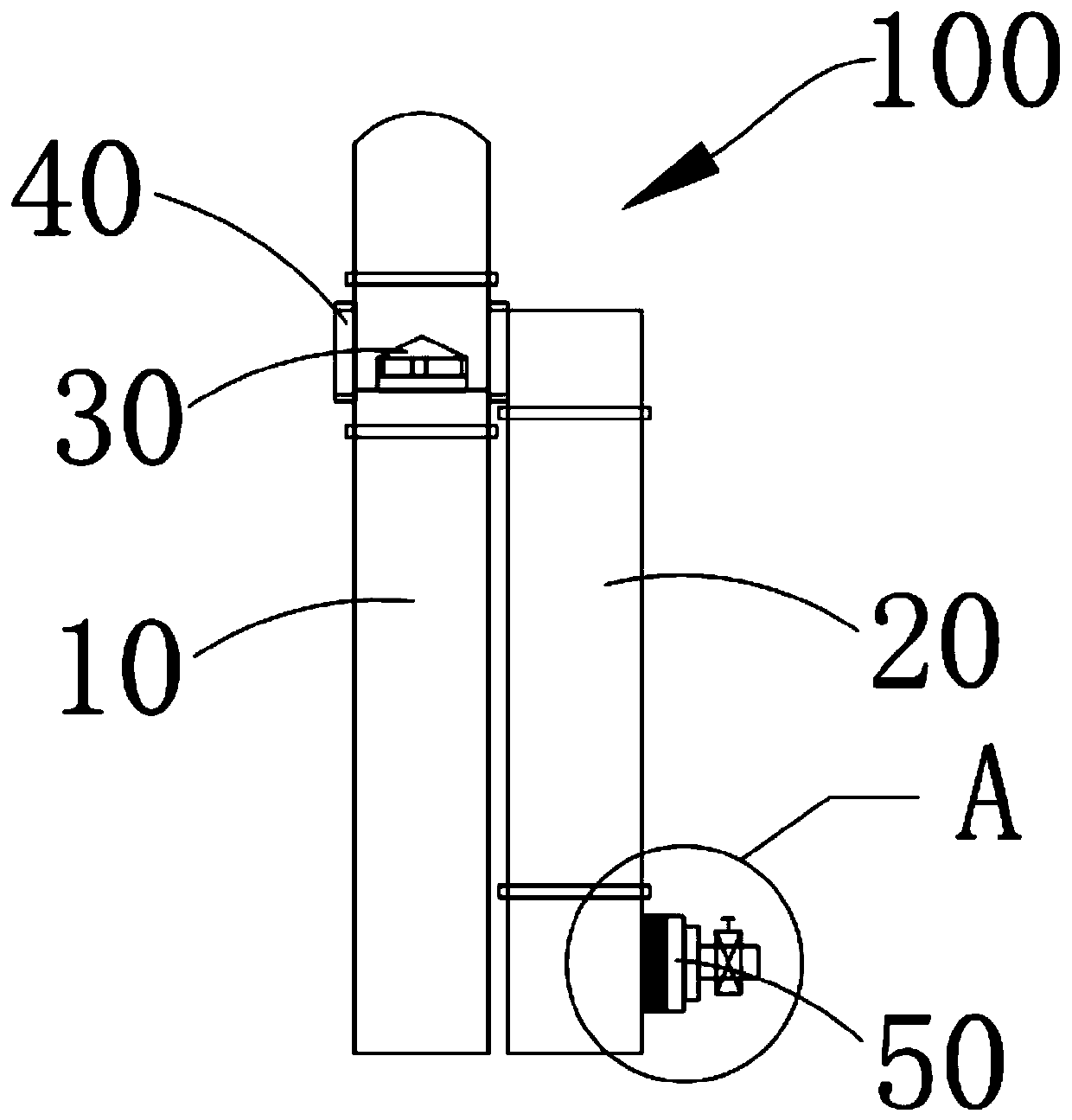 Rainwater collection and utilization system