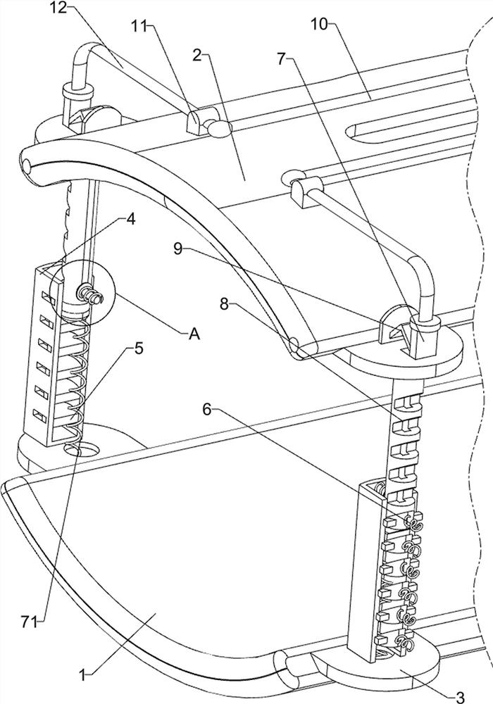 Arm fracture rapid fixing splint for orthopedics department