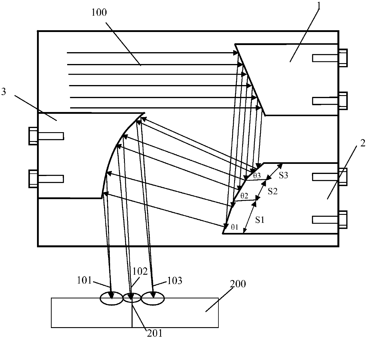 Laser welding method for realizing rapid splicing of high-strength steel