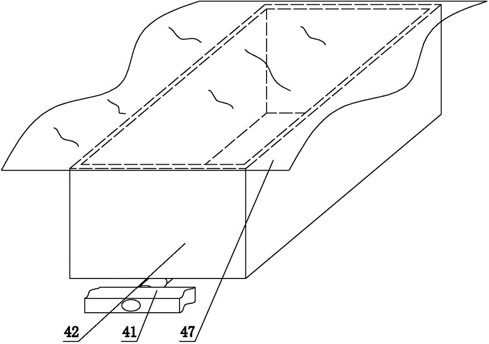 Continuous fermentation device for biscuit food