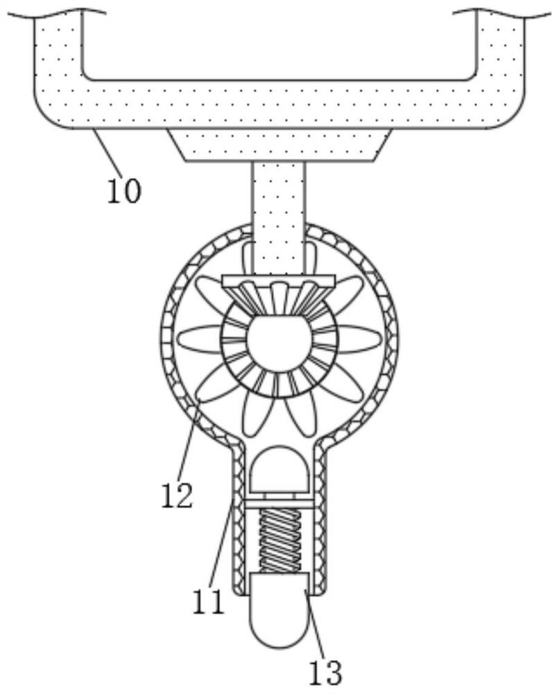 Multi-angle teaching exhibition mechanism for biological sample exhibition