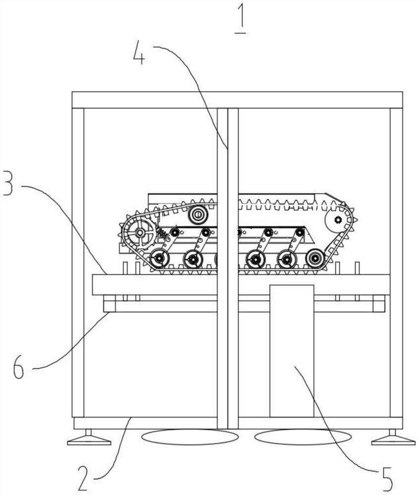 Tractor lifting operation platform