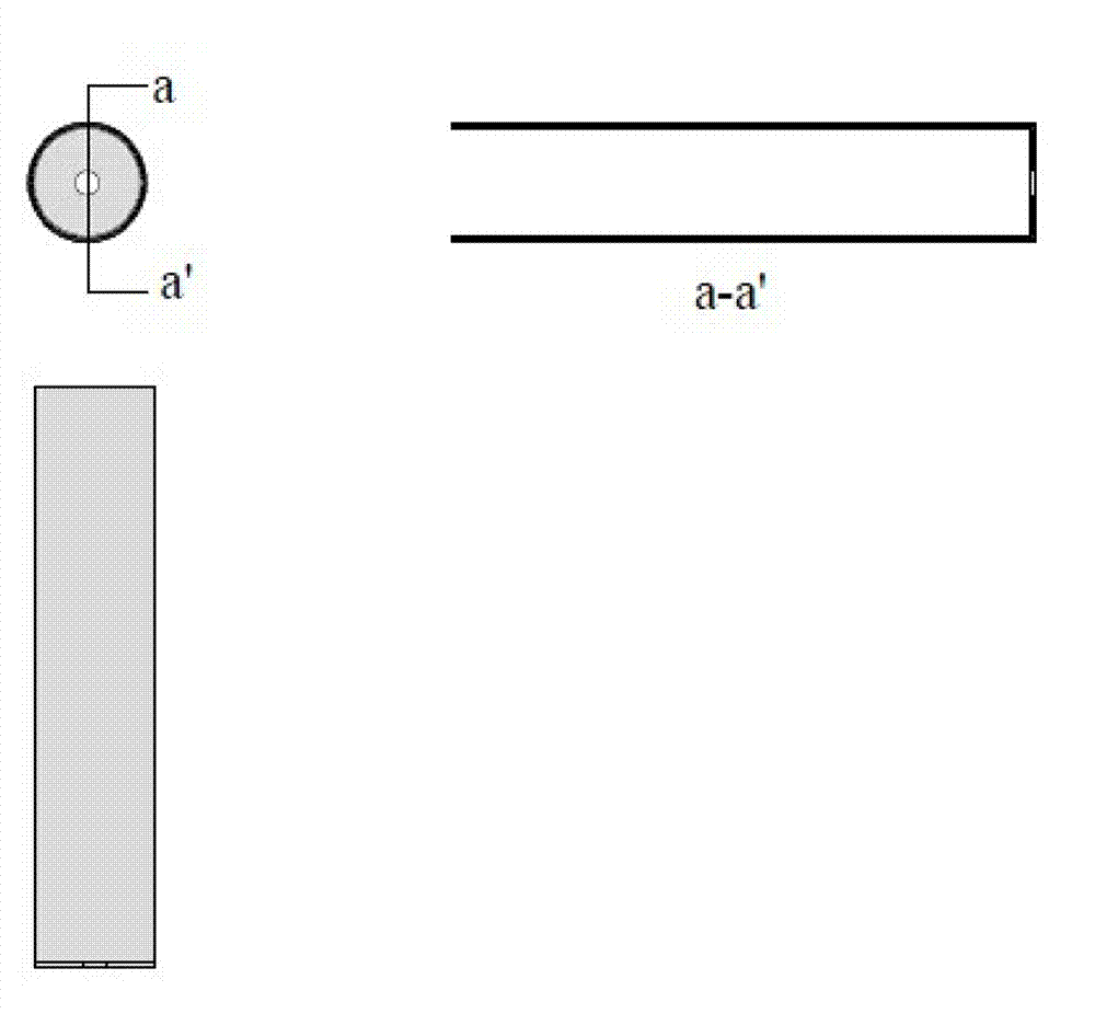 Lithium iron phosphate plastic housing cylindrical battery and preparation method thereof