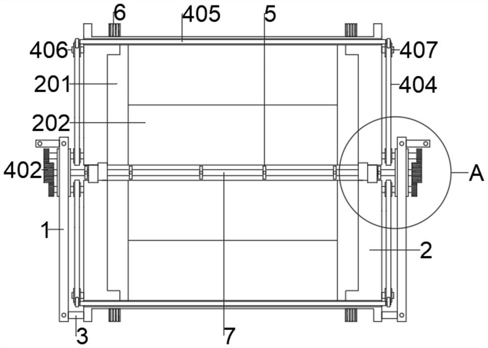 Medical nursing sickbed sheet replacing device