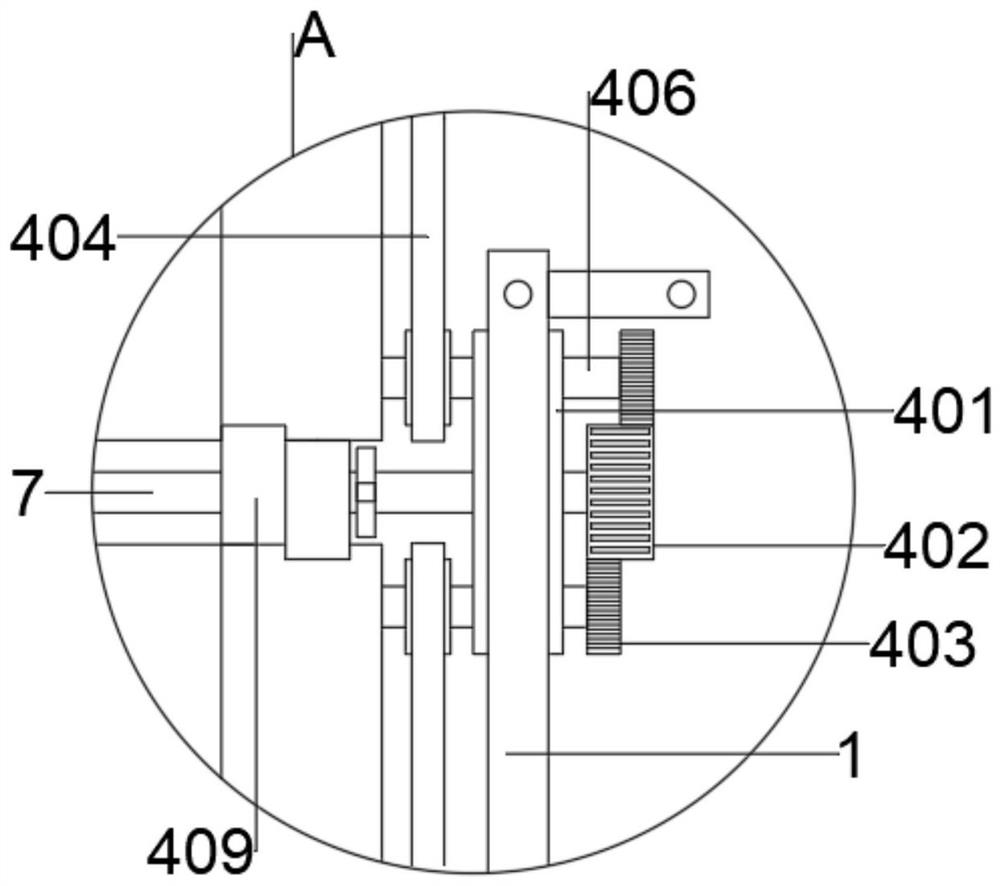 Medical nursing sickbed sheet replacing device