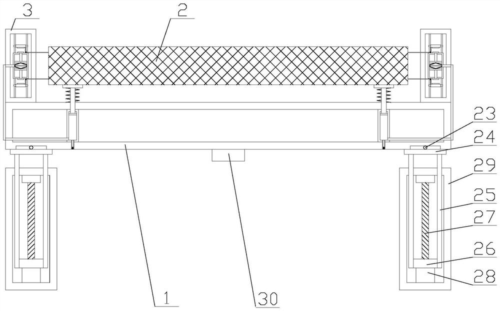 Table tennis table with adjusting function