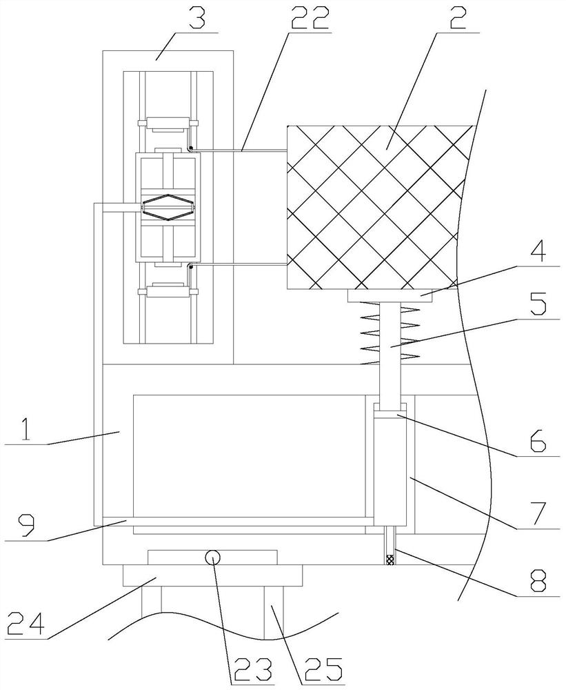 Table tennis table with adjusting function