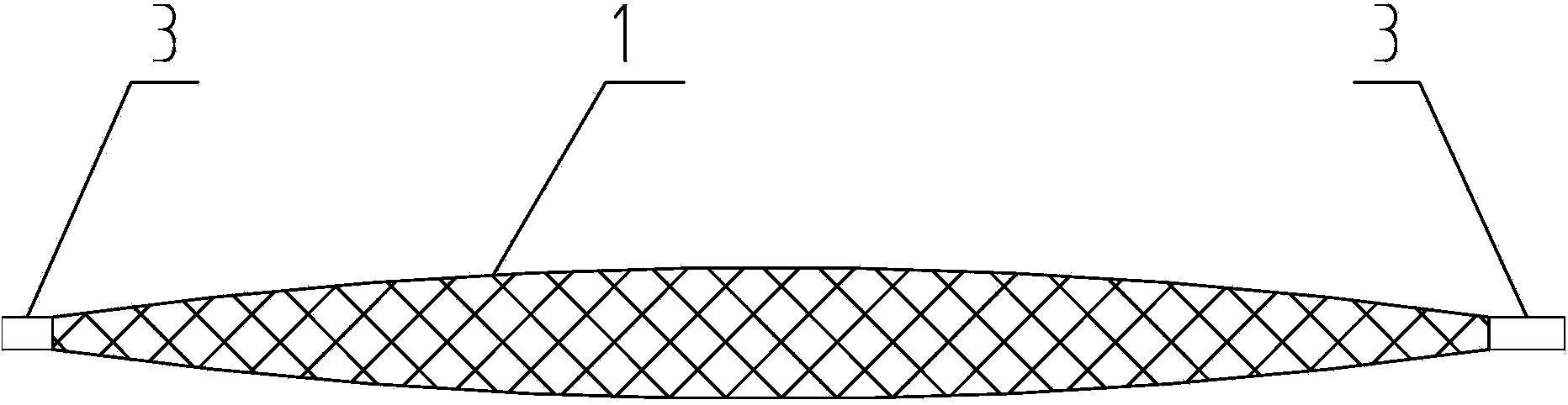 Left auricle plugging device and production method thereof