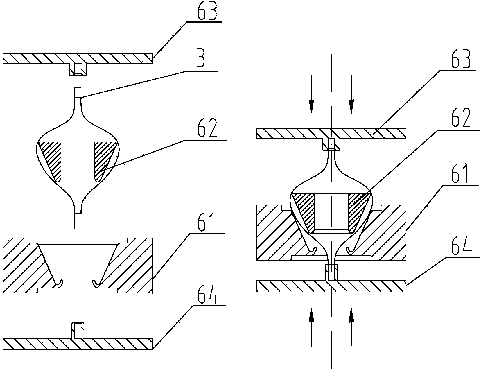 Left auricle plugging device and production method thereof