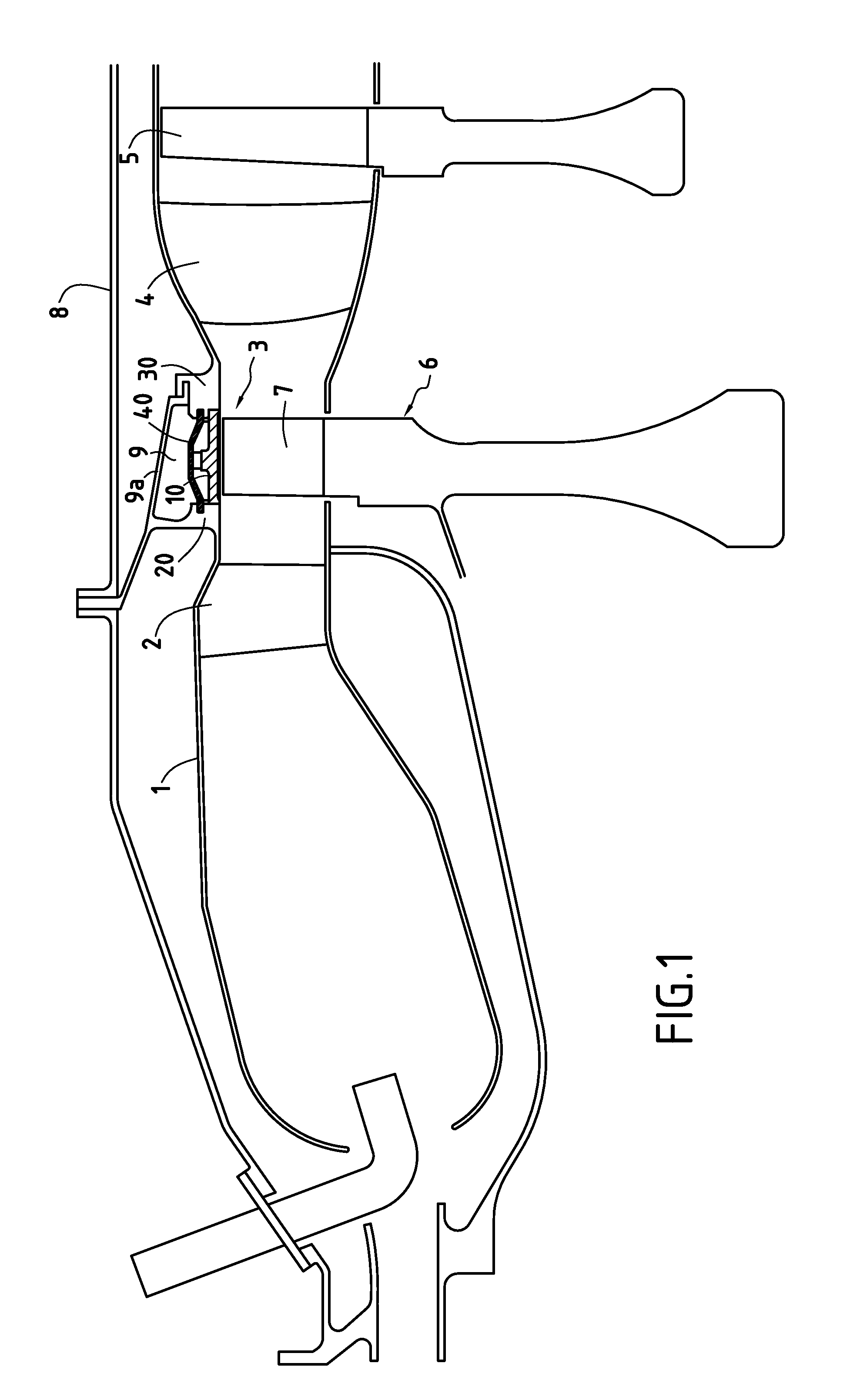 Turbine ring assembly for gas turbine