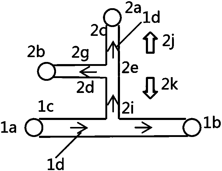 Microvalve system based on flow path state