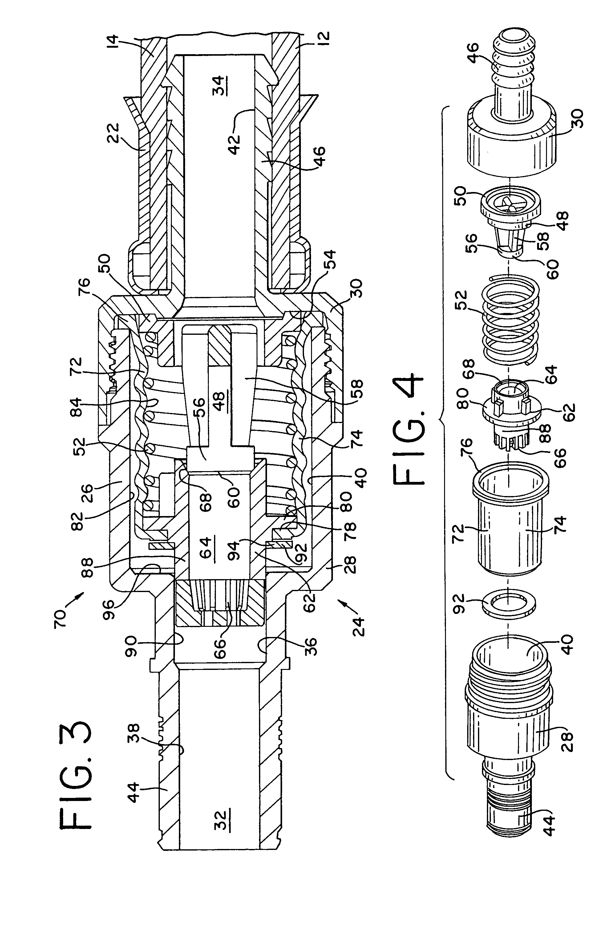 Excess flow shutoff