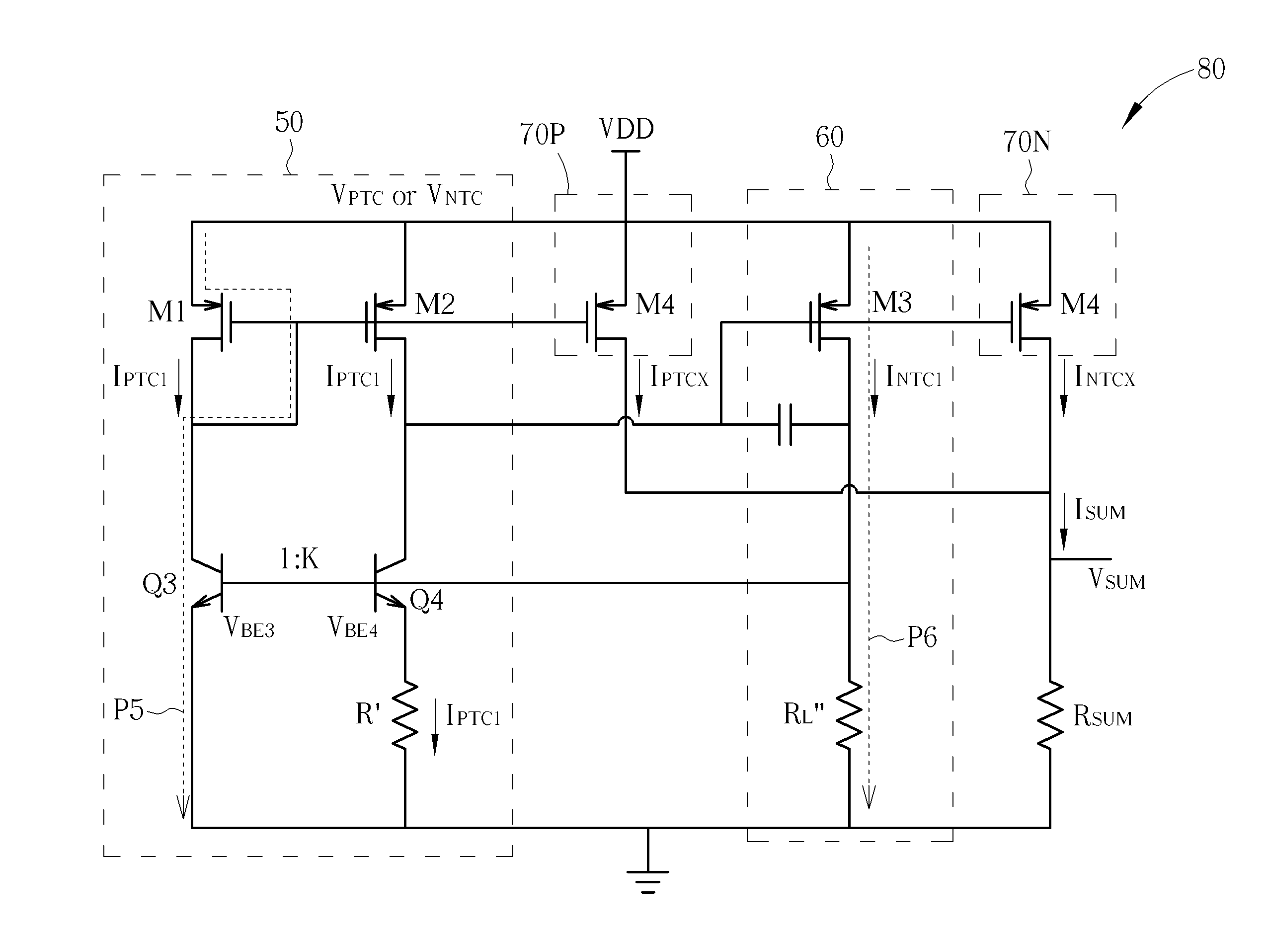 Bandgap Reference Circuit and Self-Referenced Regulator