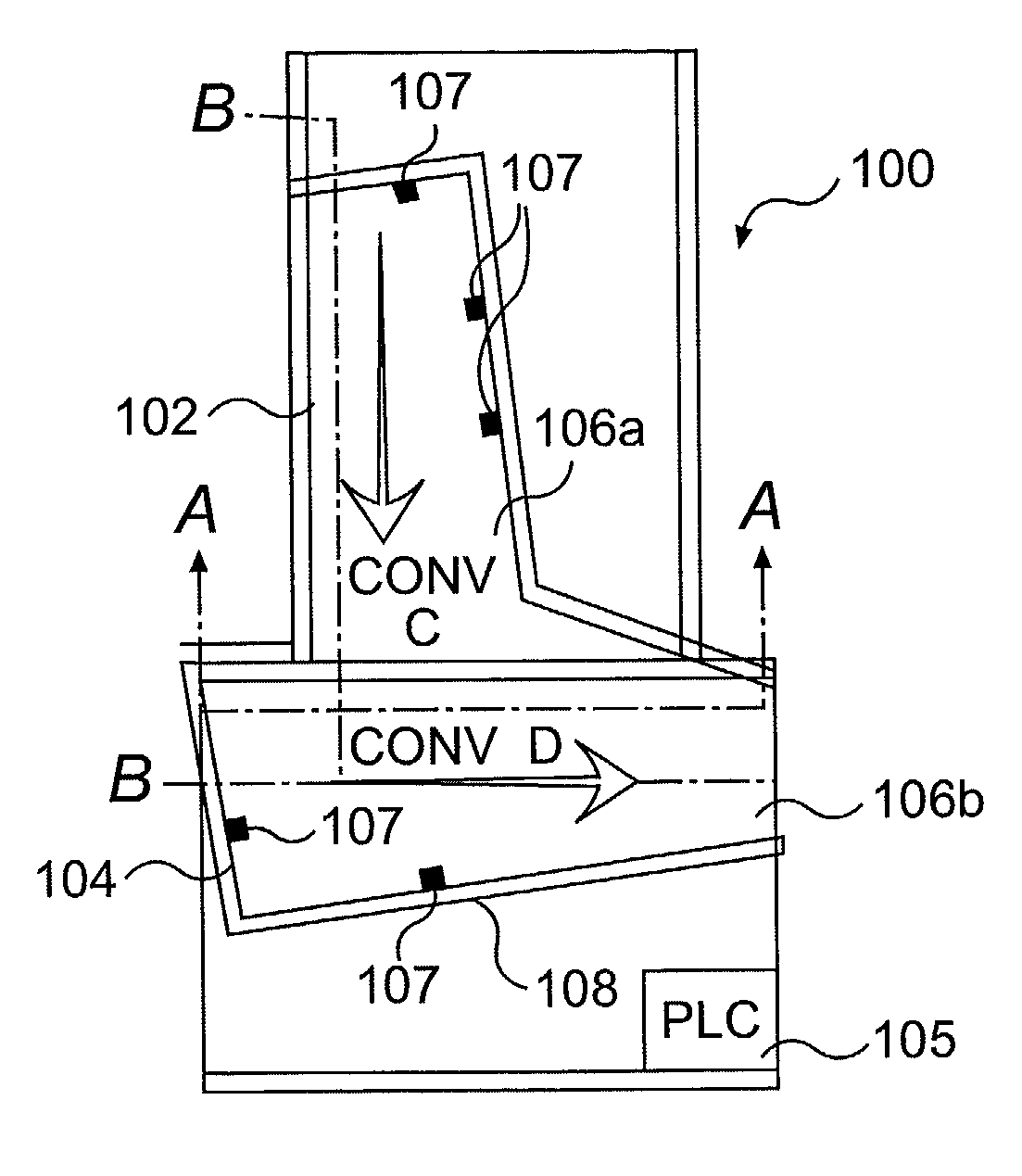 Mail tray singulator and method of use