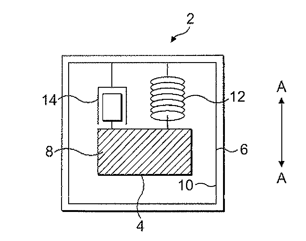 Electromechanical generator for, and method of, converting mechanical vibrational energy into electrical energy