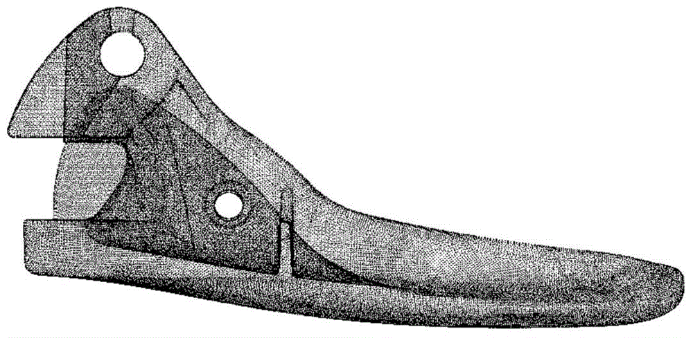 Point cloud simplification method based on curved surface change