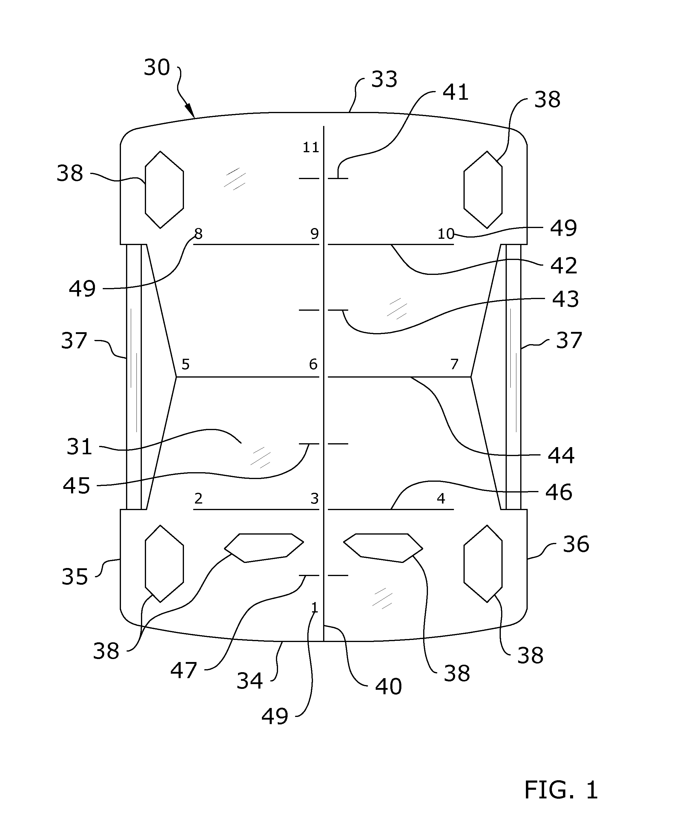 Exercise System with Positioning Markings