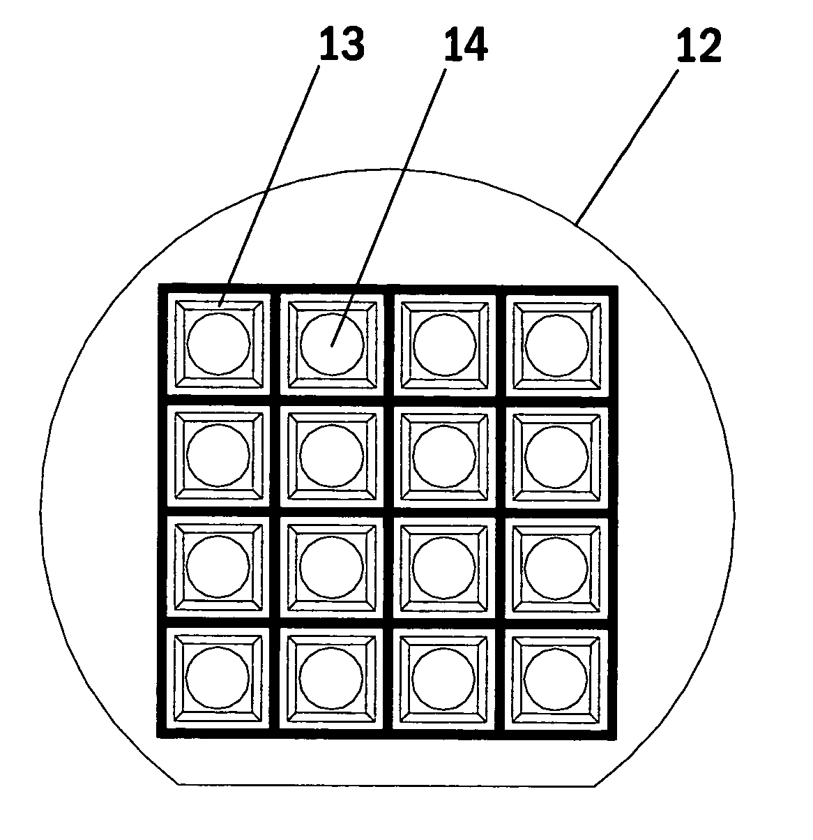 Method for the manufacturing of a capacitive pressure sensor, and a capacitive pressure sensor