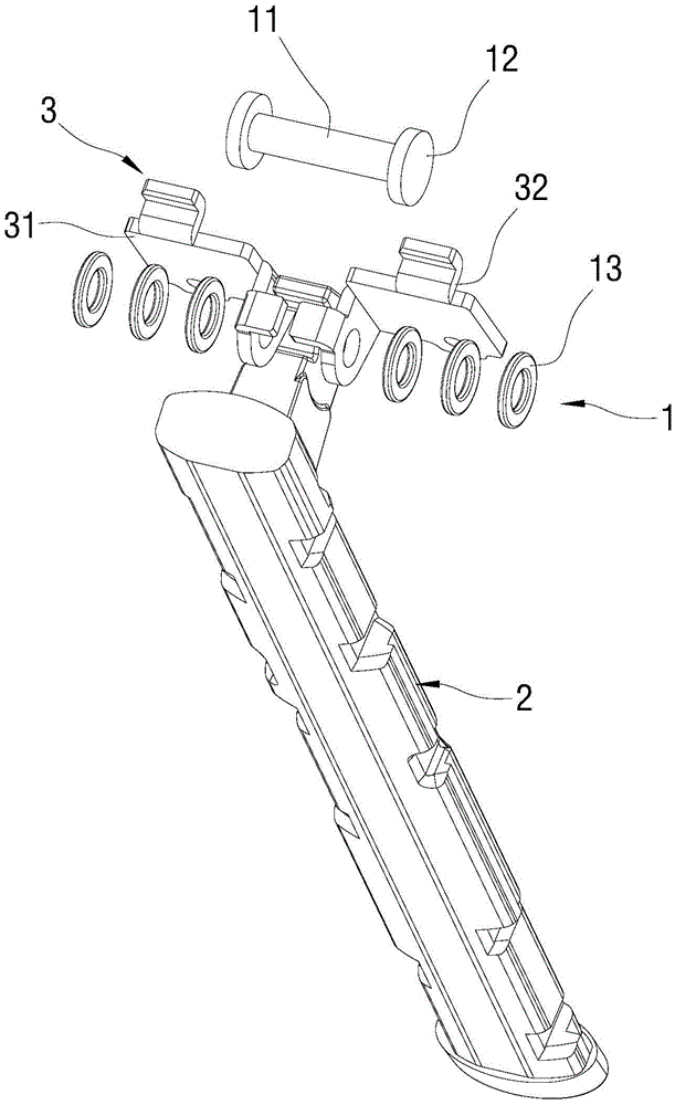 Rotary shaft assembly and displayer or television