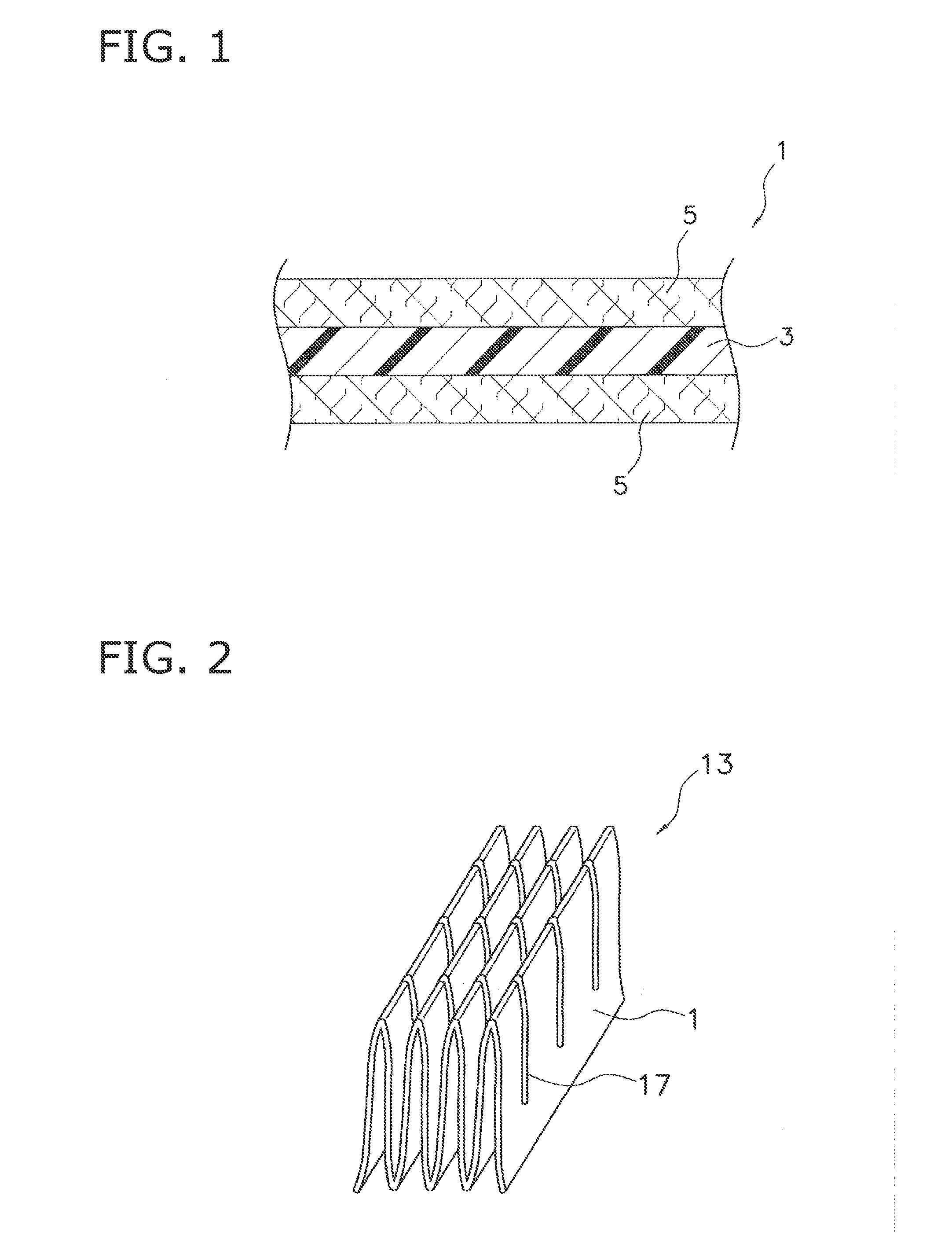 Filter medium equipped with porous film, method of manufacturing same, filter pack, and filter unit