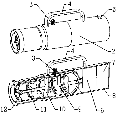 Single-side hole opener for plastic film