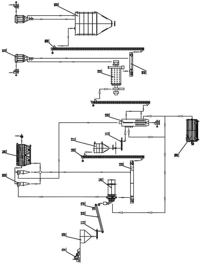 Device for preparing building gypsum from phosphorus gypsum and method using device