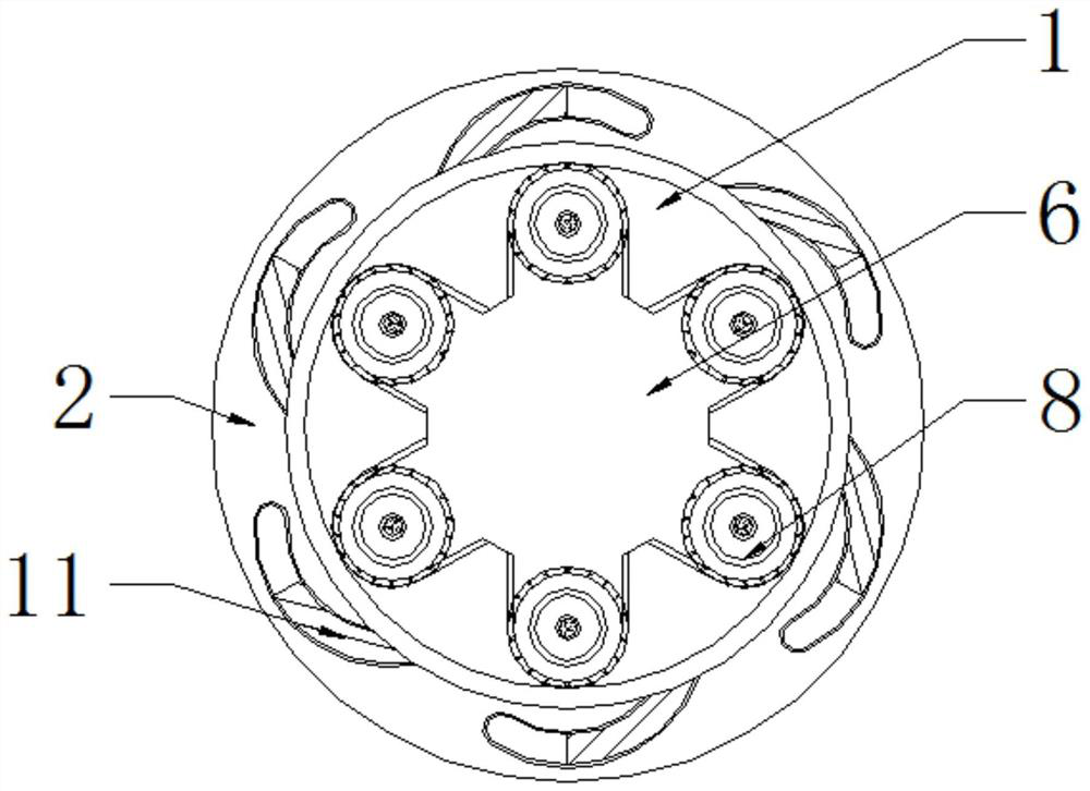 Quick-access 5G communication line connector connection structure