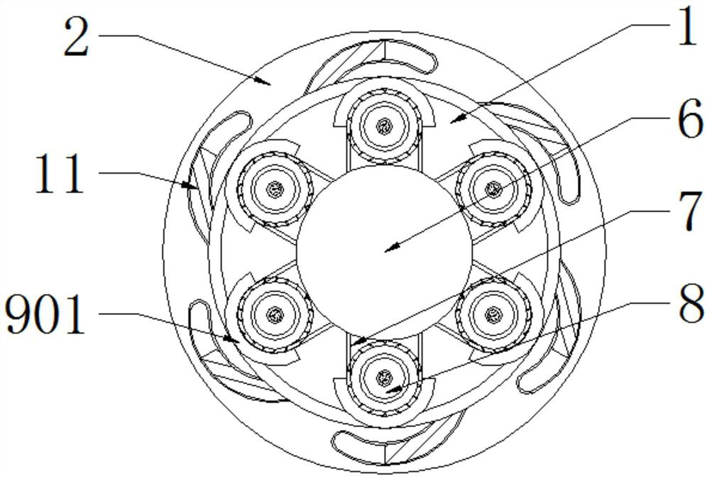 Quick-access 5G communication line connector connection structure