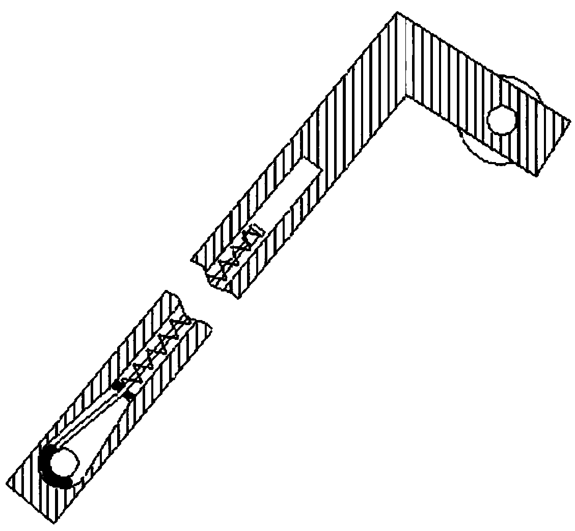 Gardening-purpose high branch shearing device