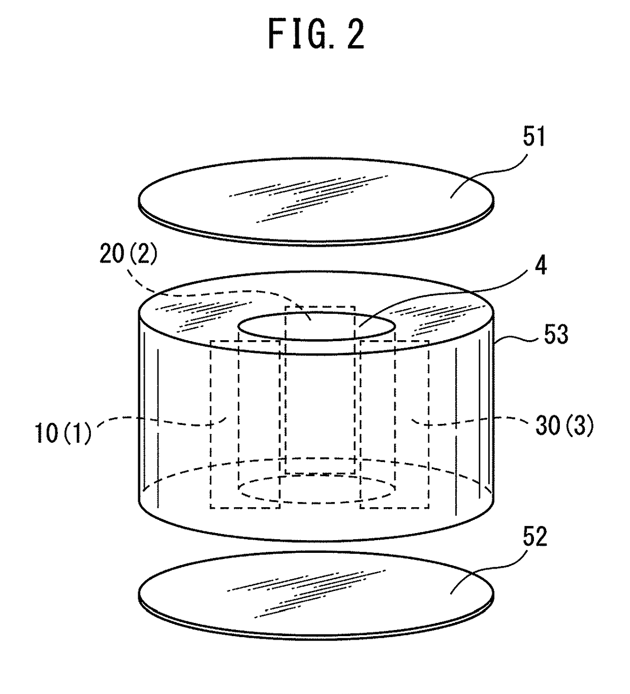 Multi-phase reactor capable of obtaining constant inductance for each phase