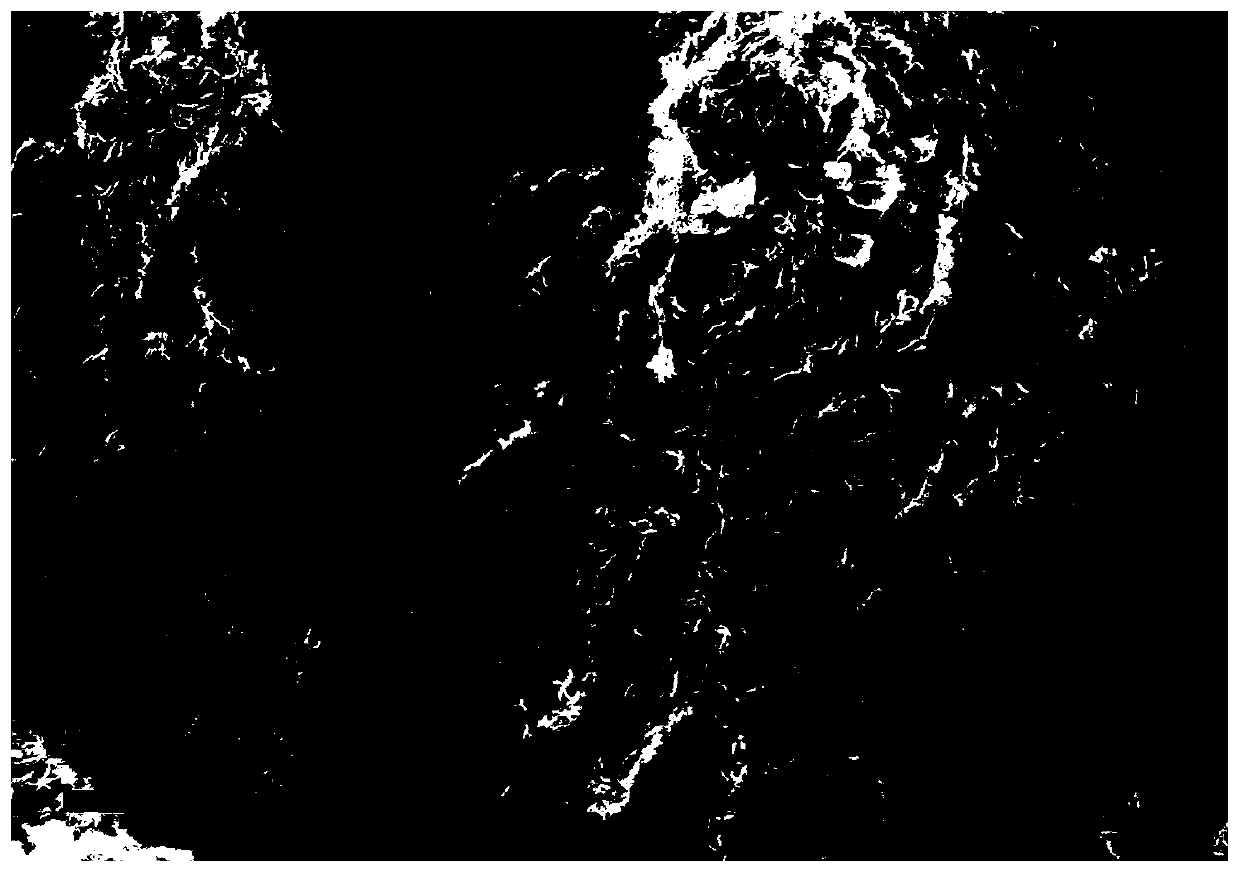 Graphene modified heterogeneous composite material and preparation method and application thereof