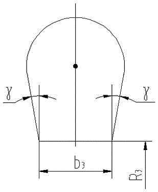 Minimum wetted perimeter volute section numerical value solving method based on speed moment conservation principle