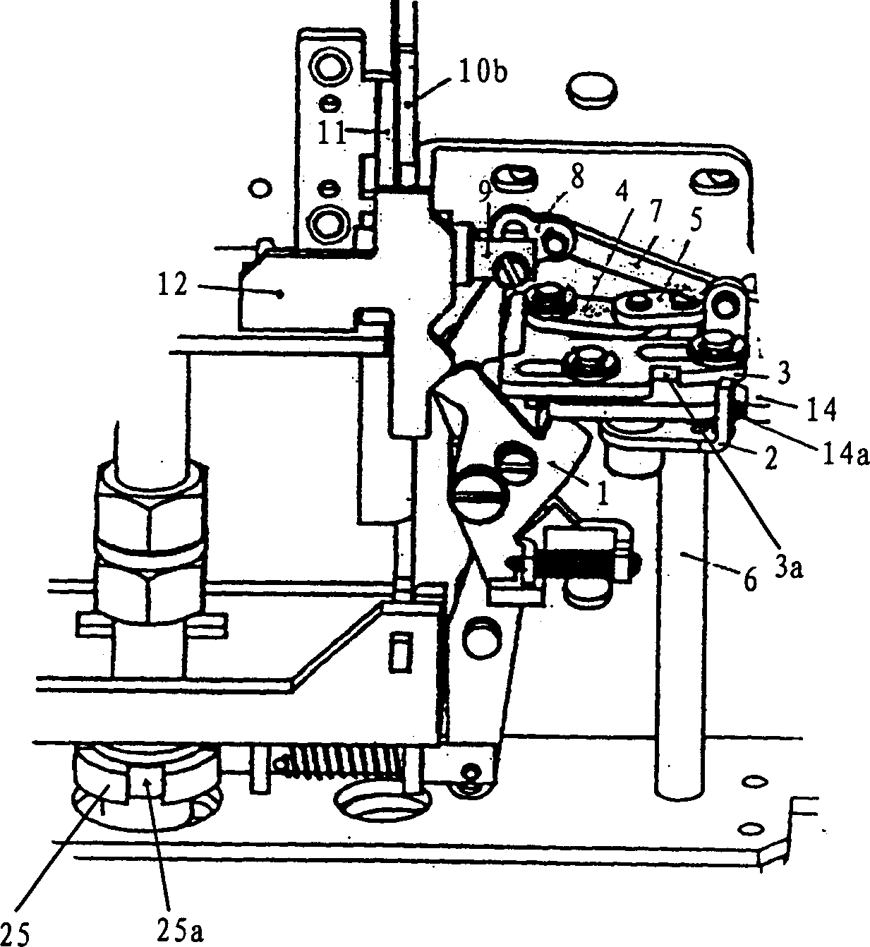 Position locking device for breaker